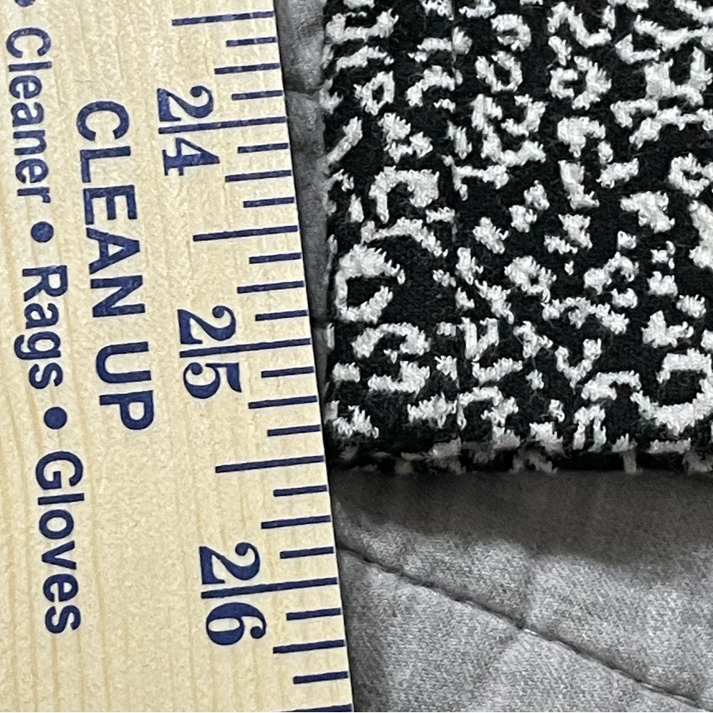 Anthropologie Black and White Cropped Pants - Picture 14 of 15